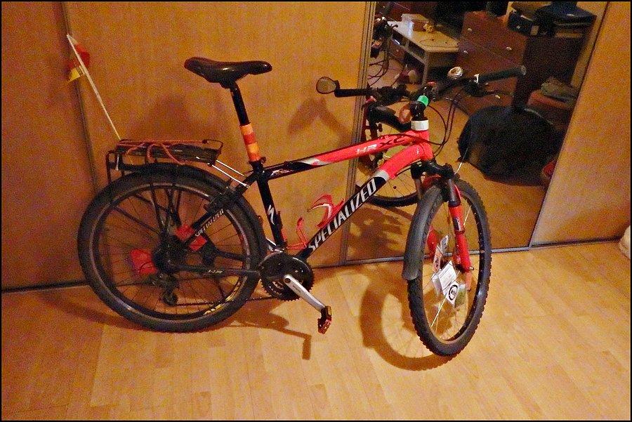 Rower Grazi przed serwisem
