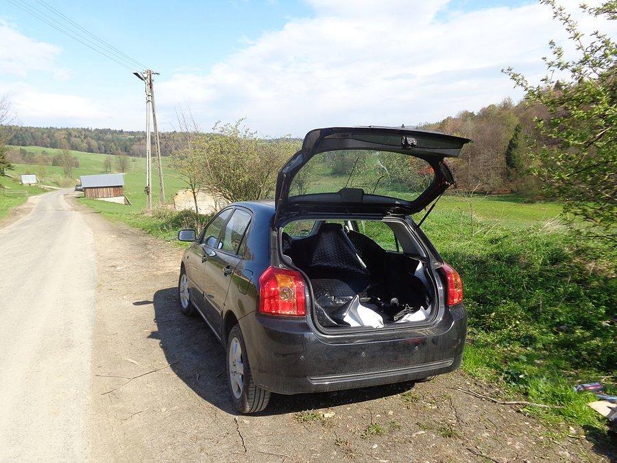 Pierwszy wyjazd Toyoty