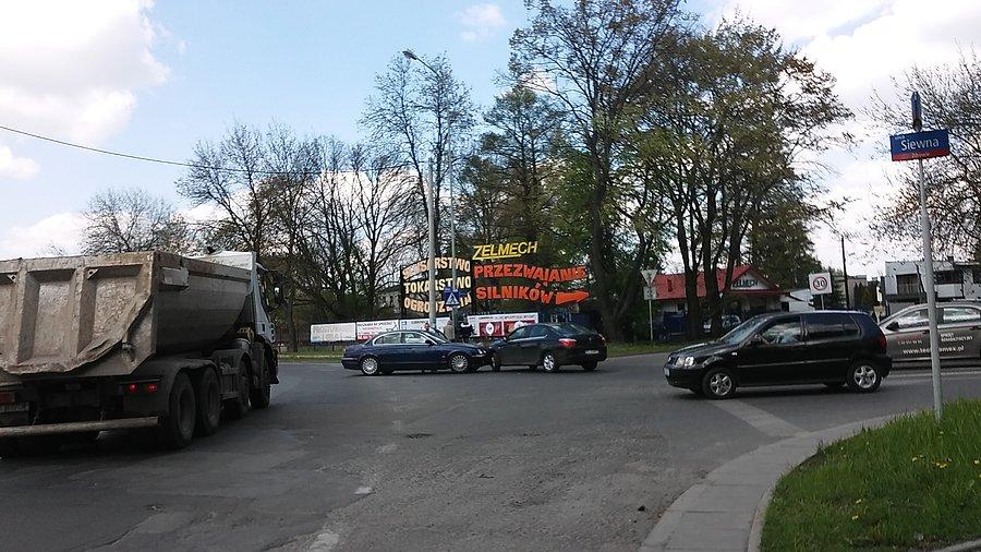 Łódź, kraksa
