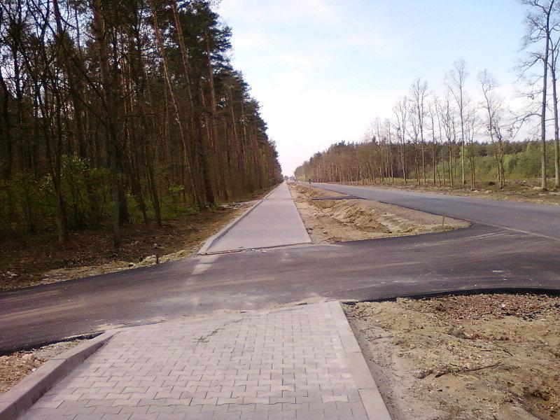 Powstający CPR przy przebudowywanej DW705
