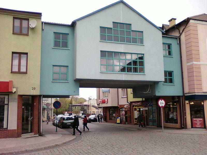 Skierniewice - wjazd na Rynek