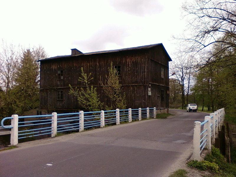 Ruda - drewniany młyn