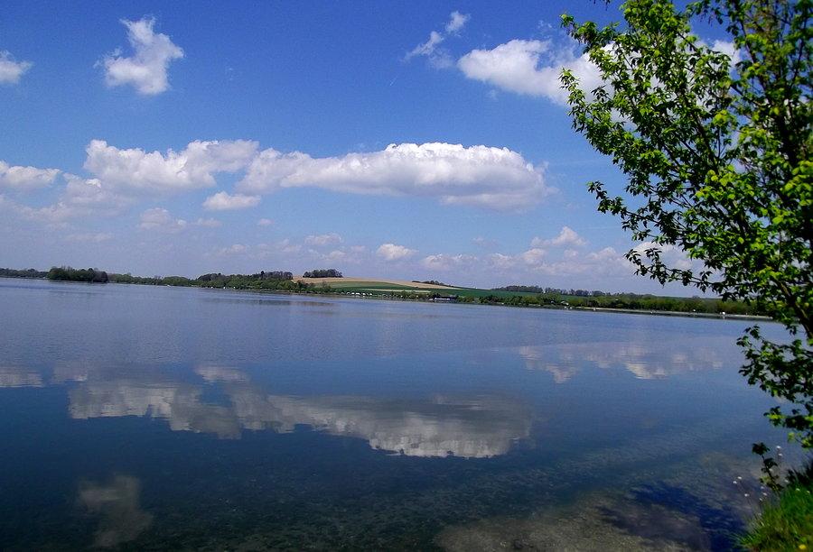 Chwila nad jeziorem w Hlučínie