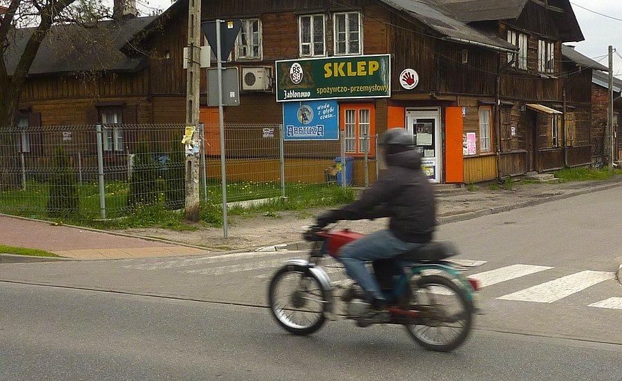 Drewniana zabudowa Pruszkowa