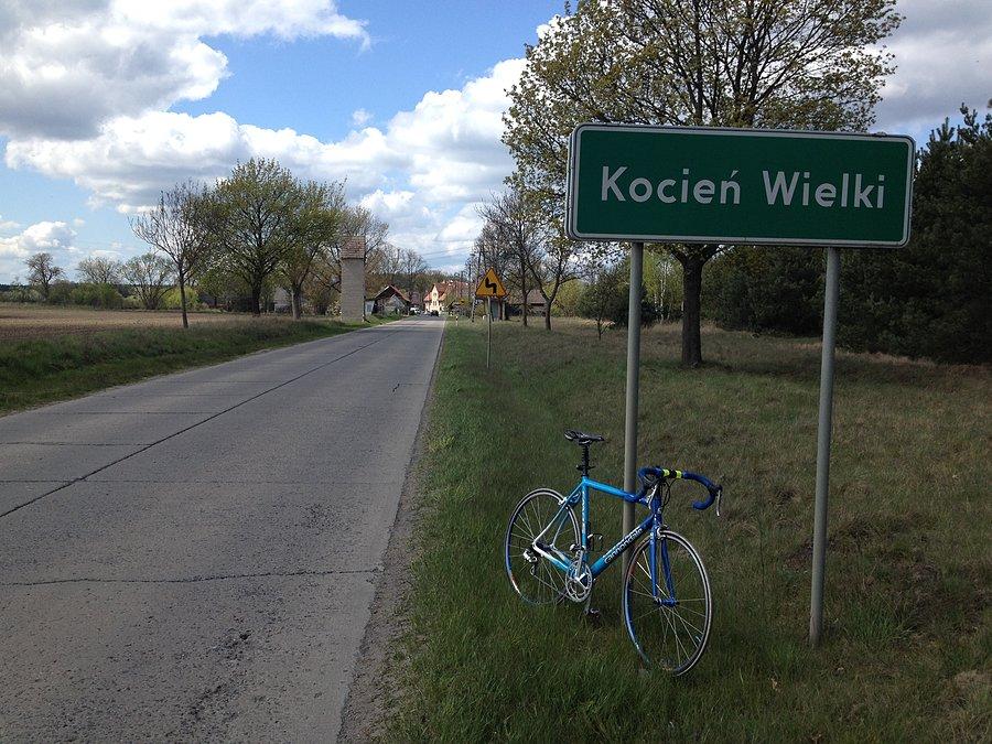 Kocień Wielki - w kierunku Wielenia