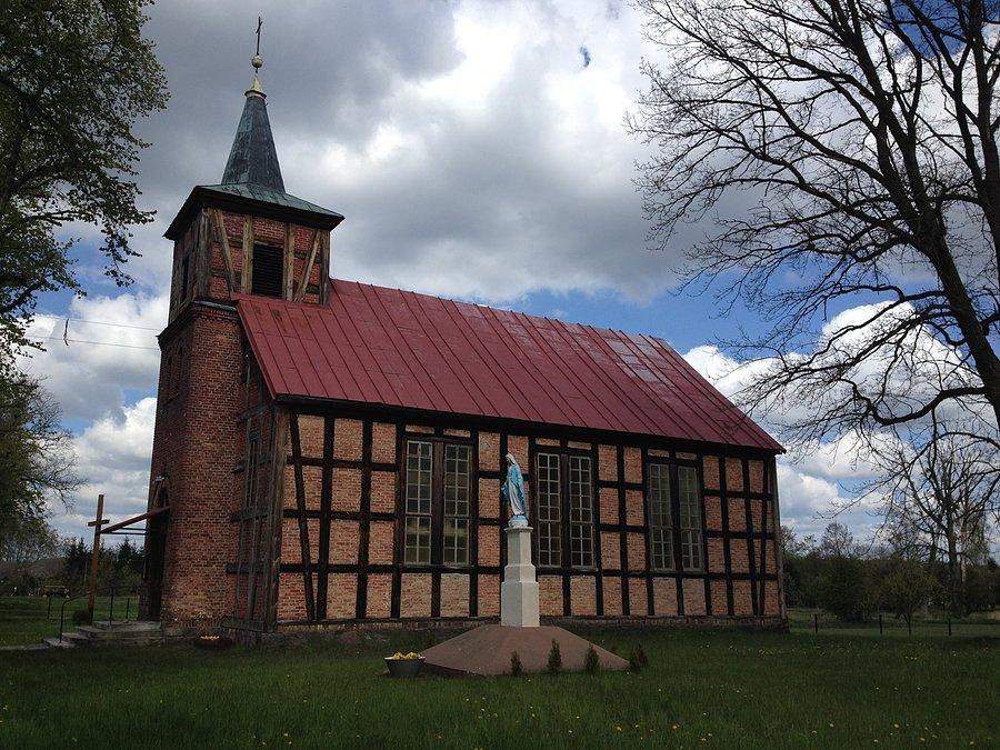 Kocień Wielki - poewangelicki kościół szachulcowy p.w. Św. Anny z 1844 r