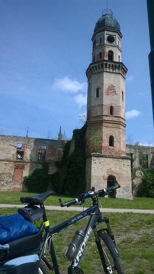 Ruiny zamku w Strzelcach Opolskich