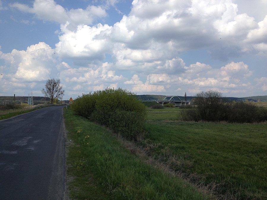 Droga Chodzież - Kaczory i most na Noteci