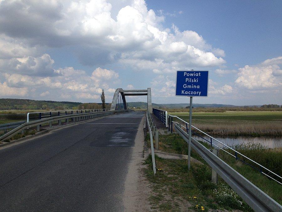 Gmina Kaczory i most na Noteci