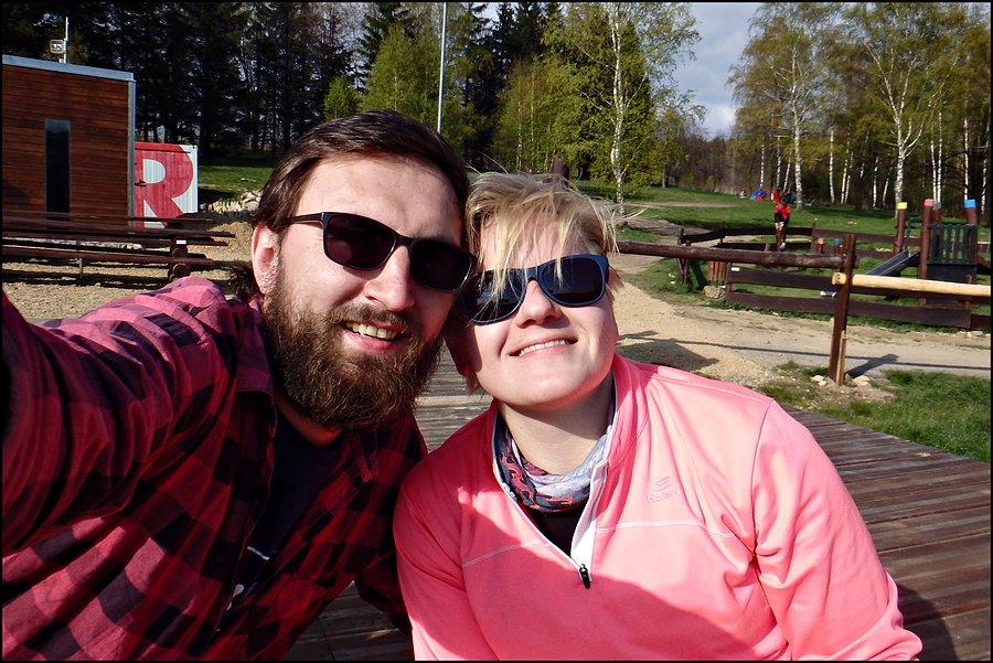 Selfie na Singltreku