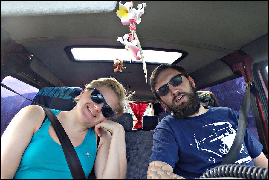 Selfie przed wyjazdem