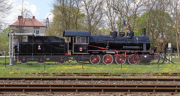 Czeremcha. Parowóz Tp4-148 z tendrem 17C1