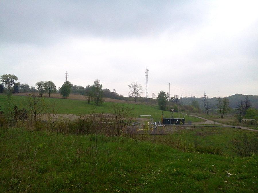 Tu była kopalnia Dąbrowa