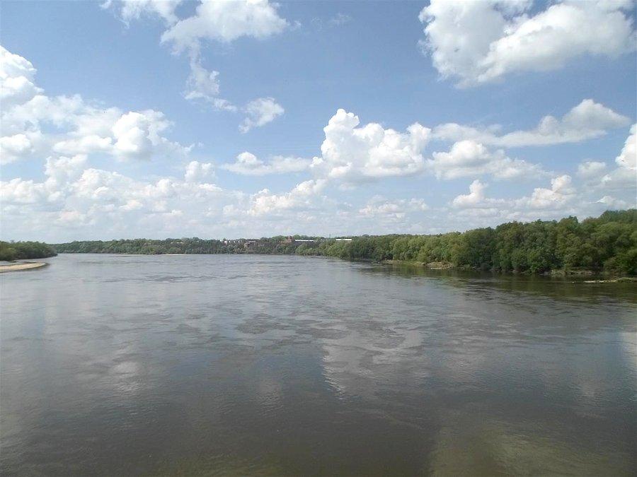 Widok z mostu na Twierdzę Modlin