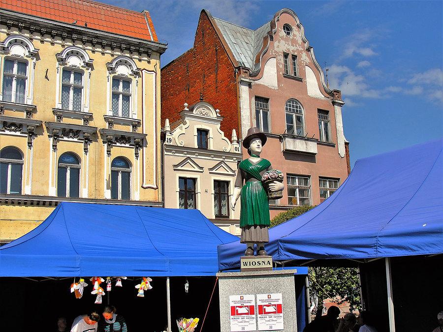 Tczew i jego okolice.Plac Hallera
