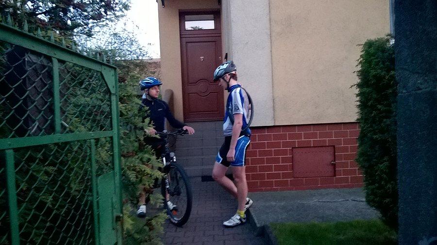 Oglądanie nowego roweru