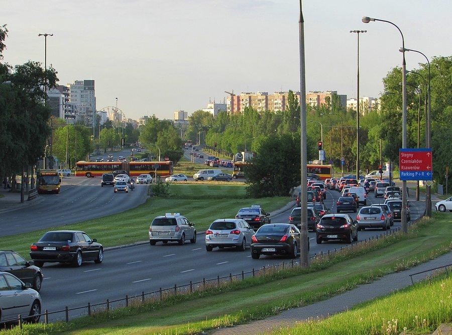 Widok spod kościoła św. Katarzyny