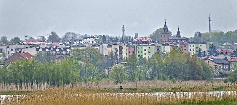 Widok na stare miasto w Kraśniku