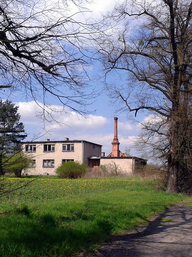 Komin w folwarku Biały Dwór