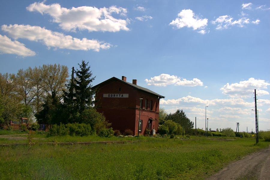 Przystanek kolejowy Obryta