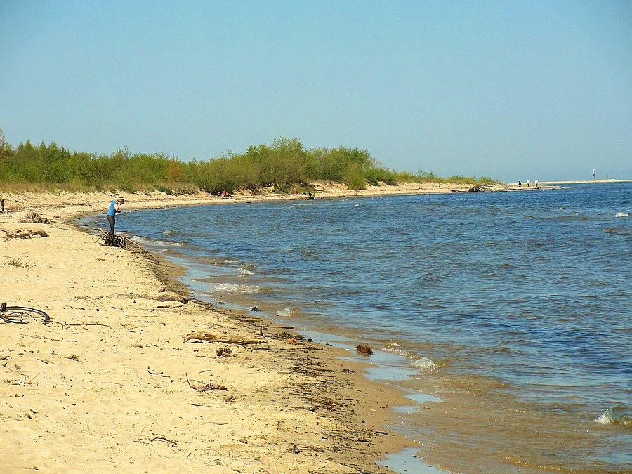 Wycieczka nad morze. Mikoszewo- plaża