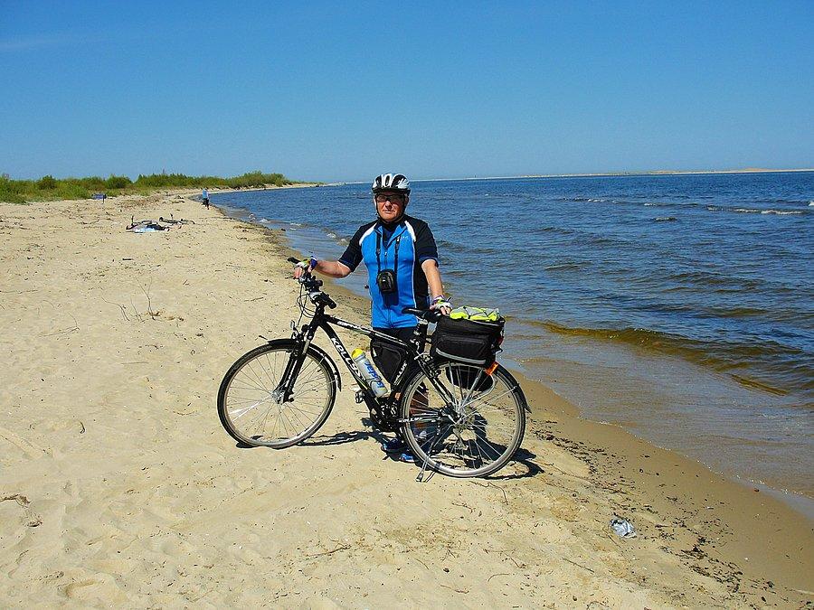 Wycieczka nad morze. Mikoszewo- plaża