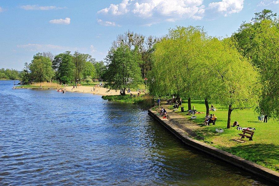 Plaża nad Odrą