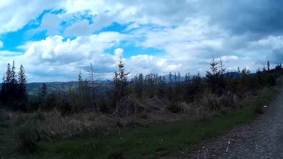 Panorama beskidów