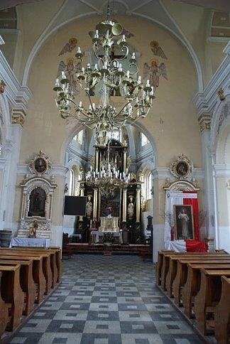 Wnętrze kościoła