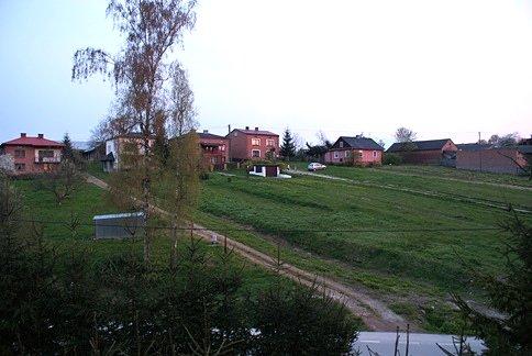 Widok z balkonu na agroturystyce w Słodkowie III