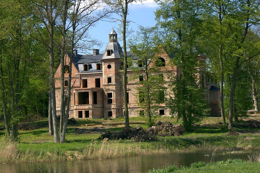 Pałac w odbudowie