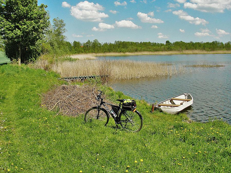 Rowerek - Kociewie wiosną