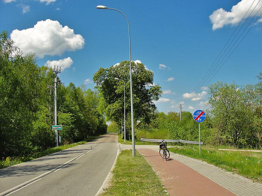 Rowerek - Kociewie wiosną