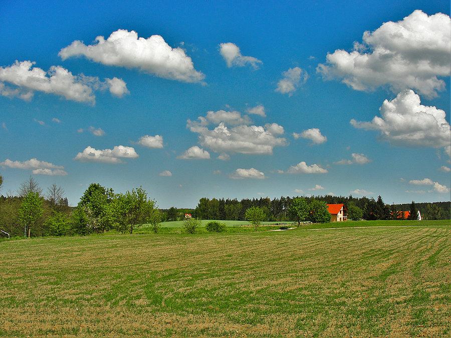 Rowerek - Kociewie wiosną