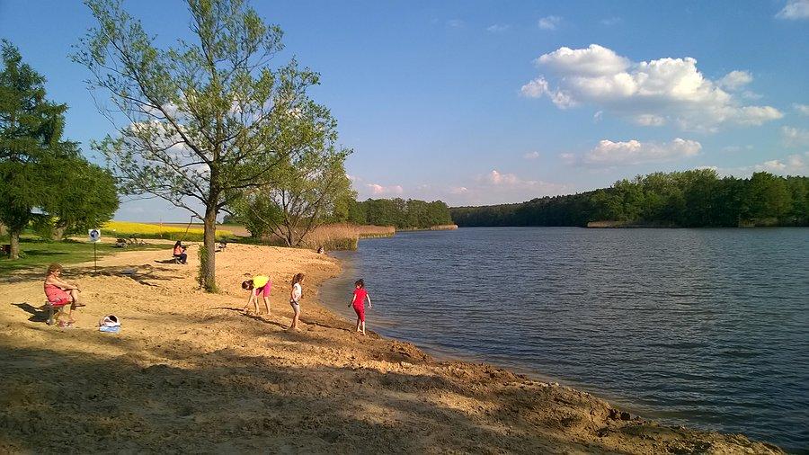 Kąpielisko nad jeziorem Chomęcickim