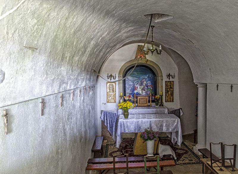 Wnętrze kapliczki