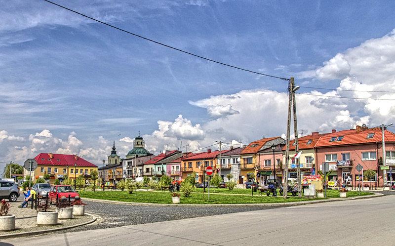 Rynek w Klimontowie