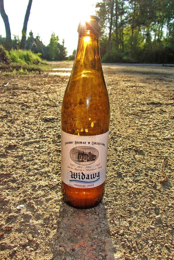 Widawa - premium lager - rodzinny browar