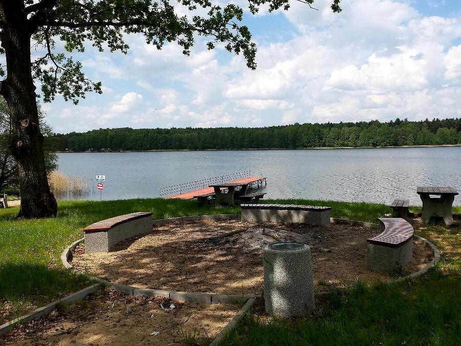 Jezioro Krzemieńskie - plaża