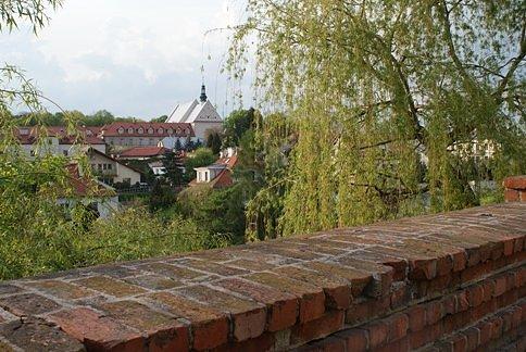 Fragment muru obronnego Starego Miasta Sandomierz