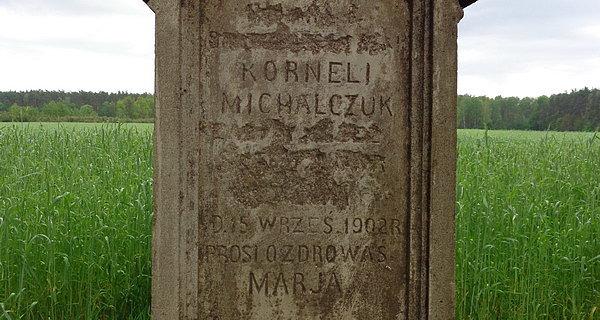Pomnik w Surmaczach - detal