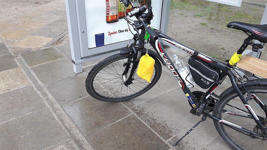 W tym żółtym, to kurtka