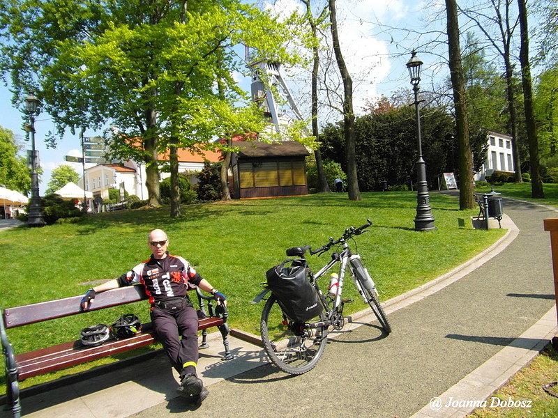 Park przy koplani- Wieliczka
