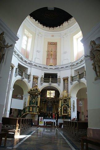 Wnętrze kolegiaty