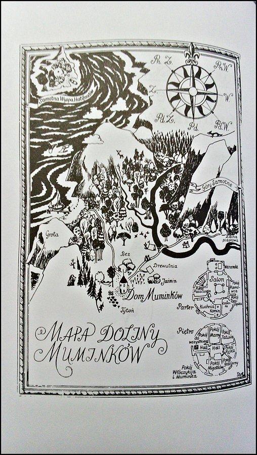 Mapa Doliny Muminków ;)