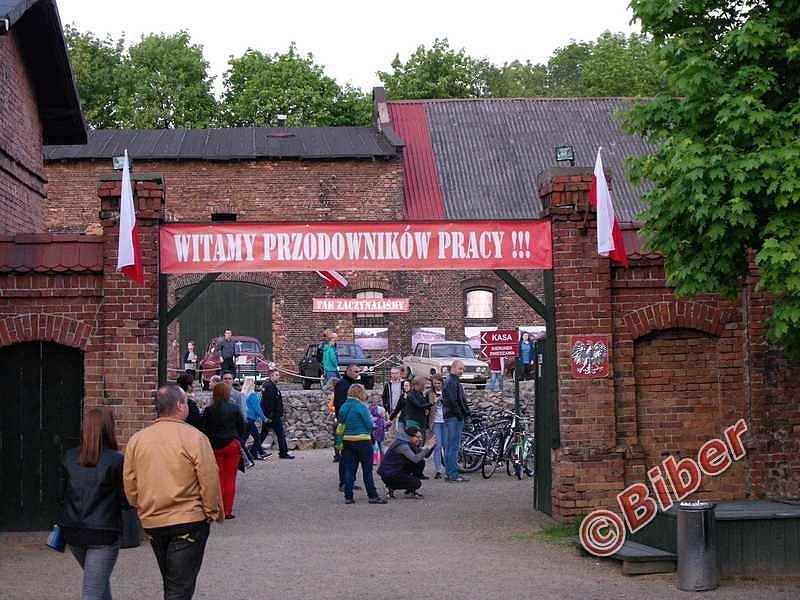 Gorące powitanie w muzeum
