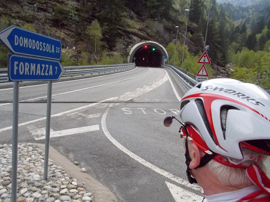 Zdobycie BIG-u nr. 732 - Cascata del Toce - 3 km tunel do pokonania
