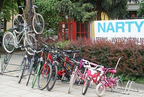Na jednej z ulic w Warszawie, na Saskiej Kępie
