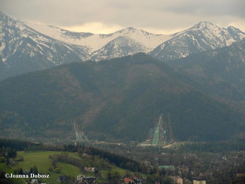 Widok na Wielką Krokiew - Zakopane