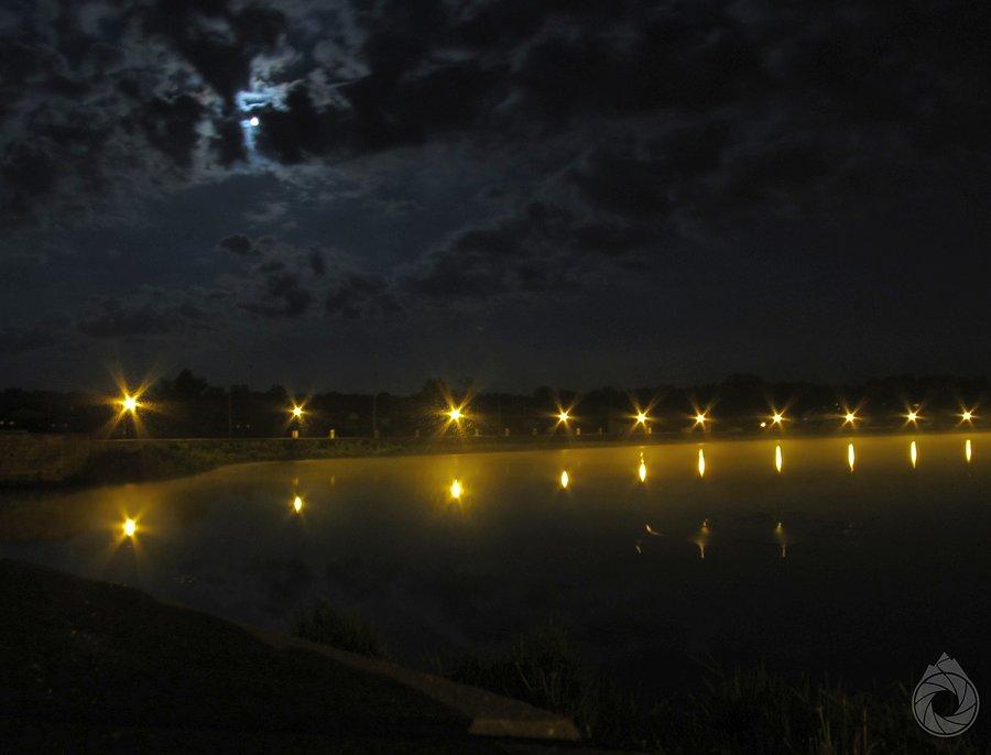Wąchock nocą